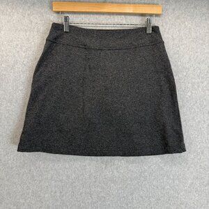 Athleta Womens Dark Gray Sweet Sport Skort Size Small‎ Side Pocket Tennis Golf